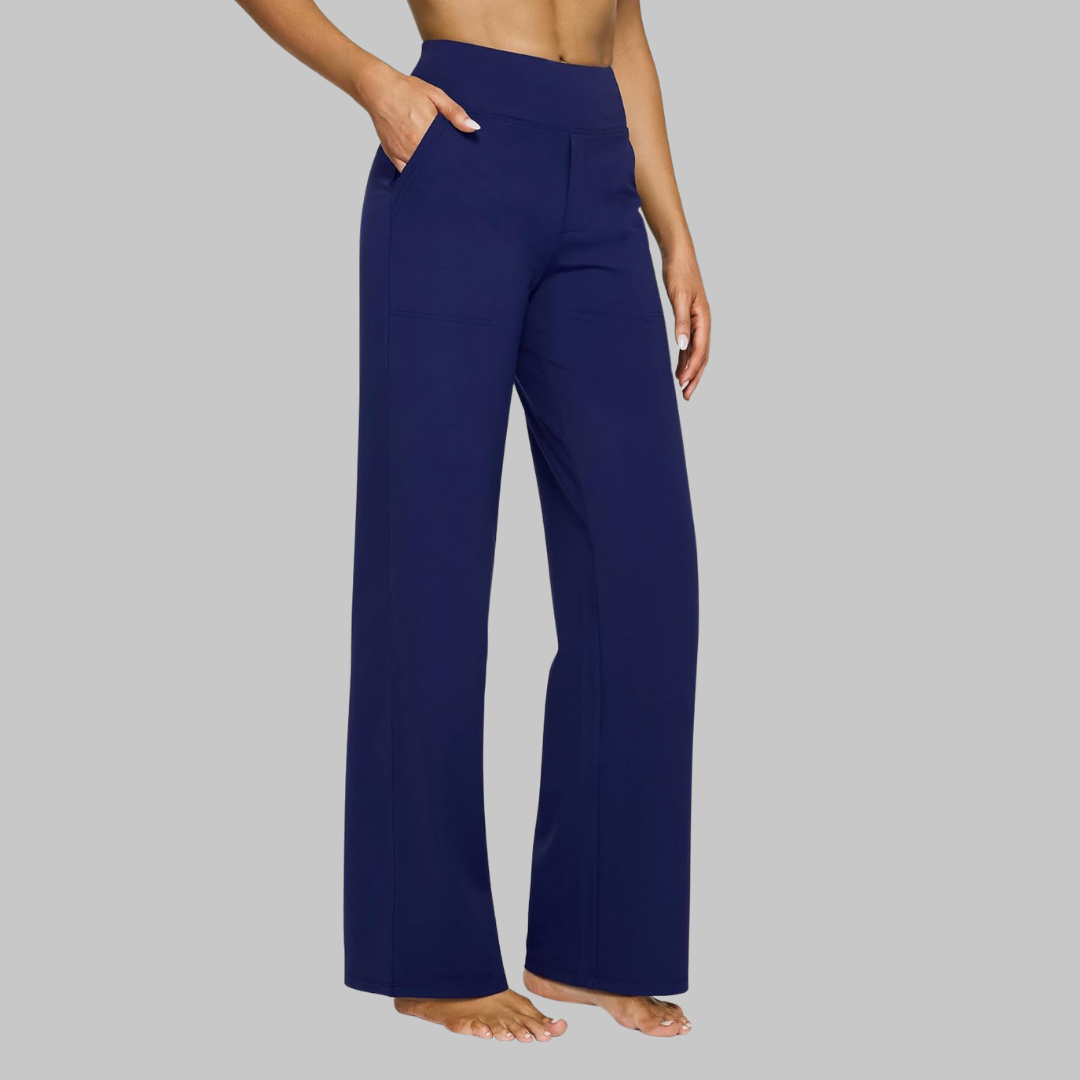 Pantalon de Yoga Doux et Élégant Femme – Activewear Taille Haute