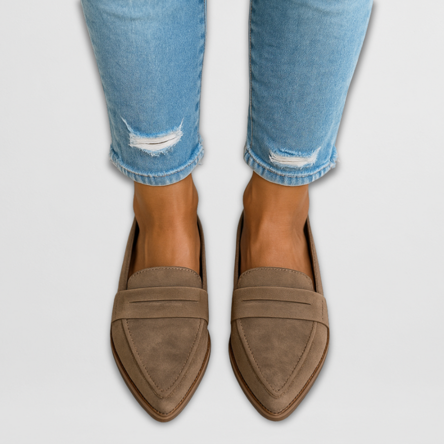 Nadia™ | Mocassins en daim