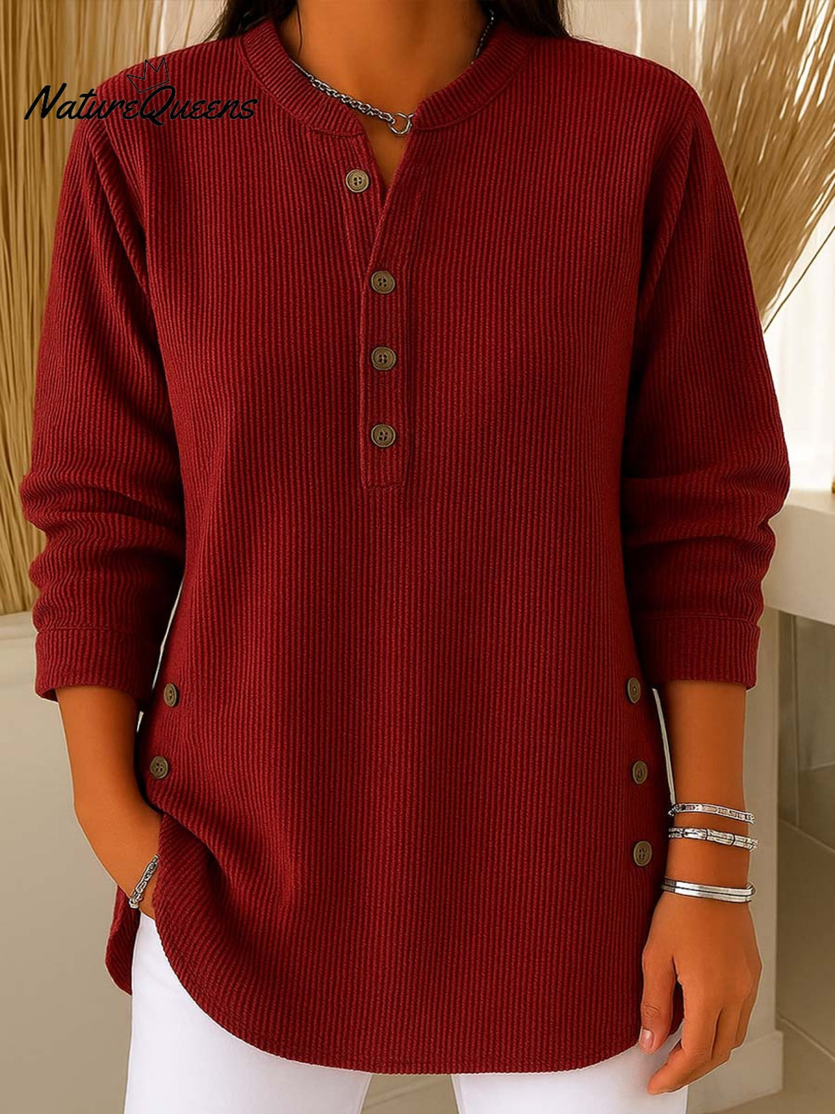 Élodie™ – Blouse élégante confortable quotidienne