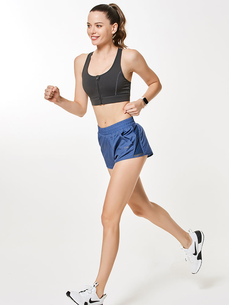 Pantalon running femme avec doublure intégrée coupe ample