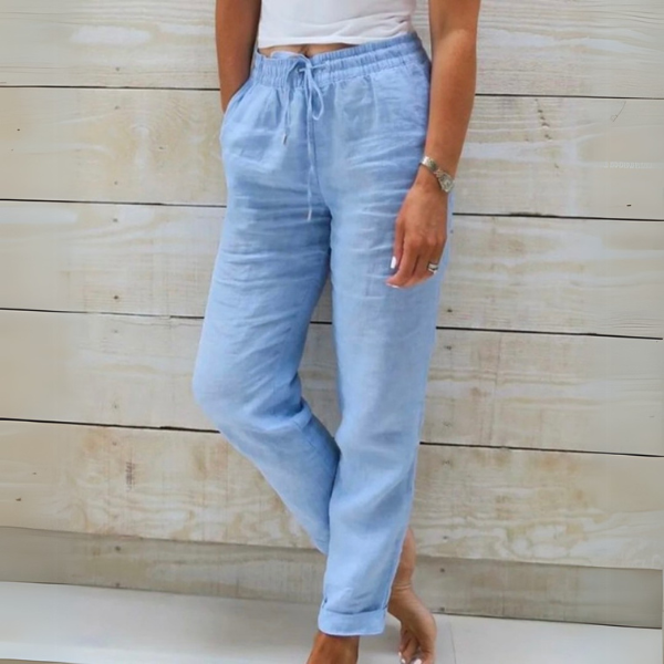 Pantalon d’été décontracté élégant femmes – léger, respirant, confortable