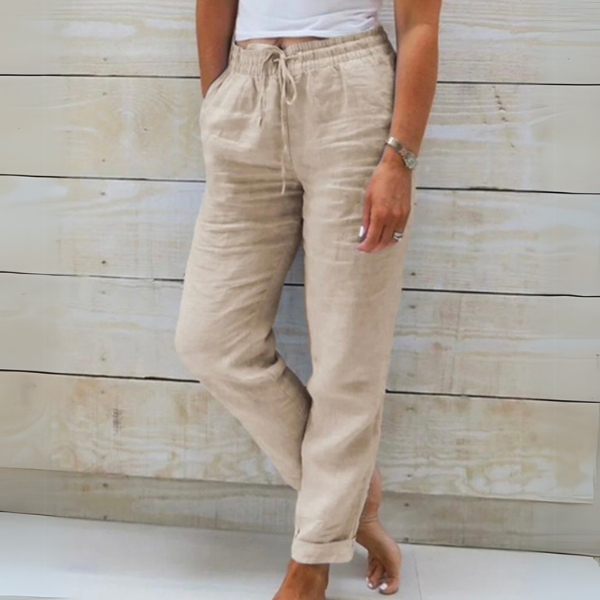 Pantalon d’été décontracté élégant femmes – léger, respirant, confortable