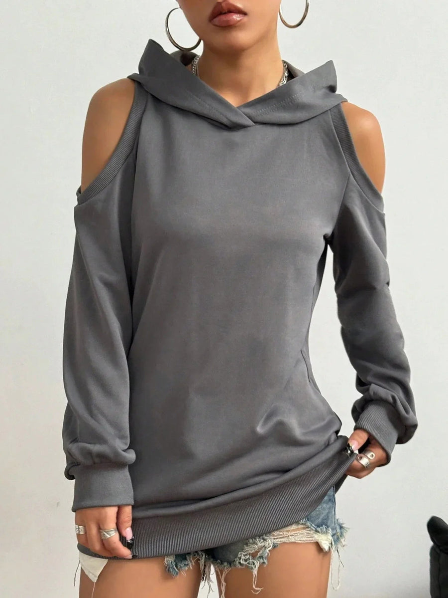 Camélia™ — Sweat élégant aux épaules ajourées