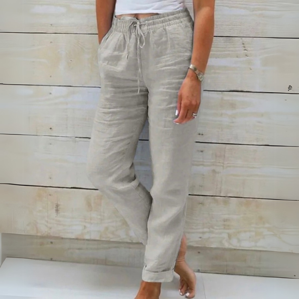Pantalon d’été décontracté élégant femmes – léger, respirant, confortable
