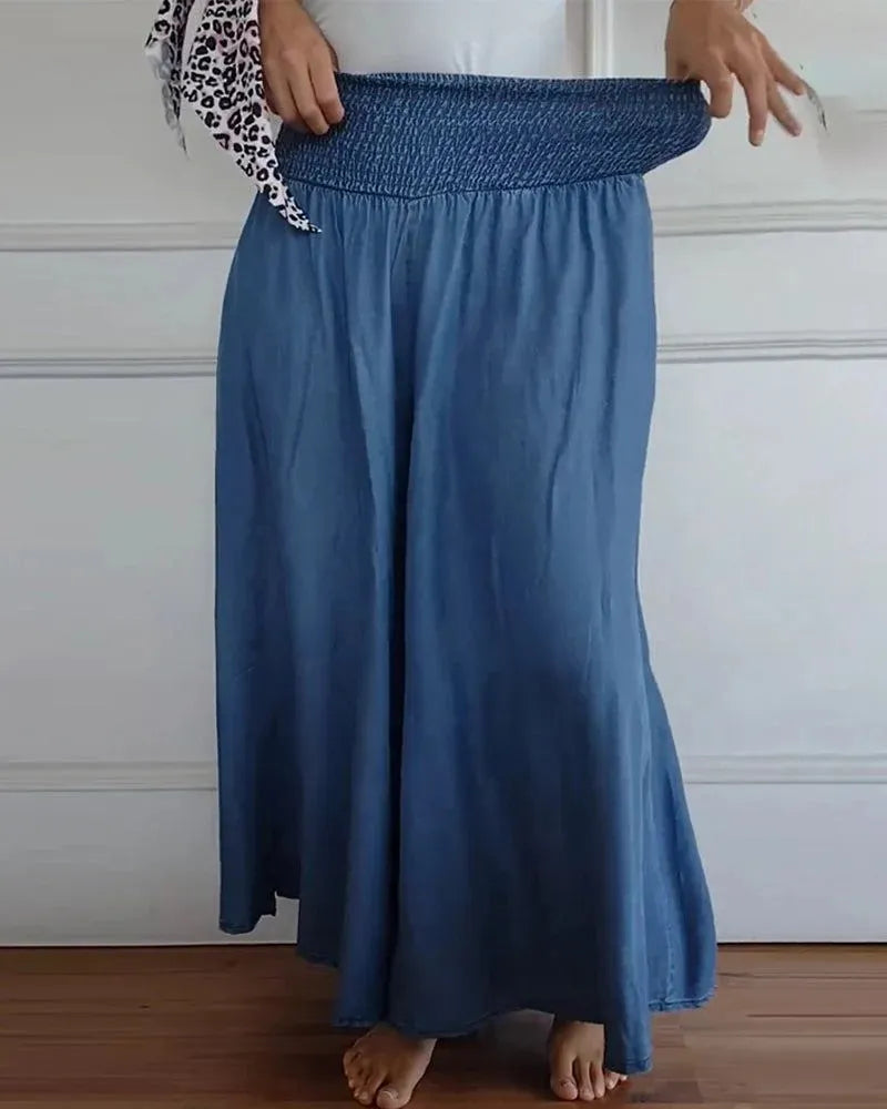 Femme culotte léger jupe-culotte large et élégant pantalon – Confortable