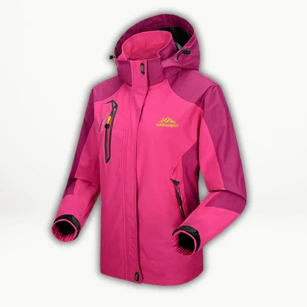 Nathalie - Veste Élégante Imperméable à Capuche