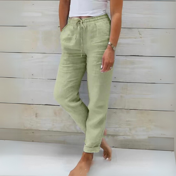 Pantalon d’été décontracté élégant femmes – léger, respirant, confortable