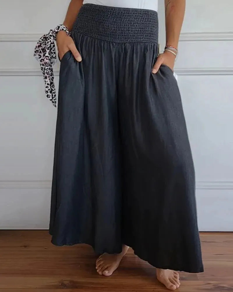 Femme culotte léger jupe-culotte large et élégant pantalon – Confortable