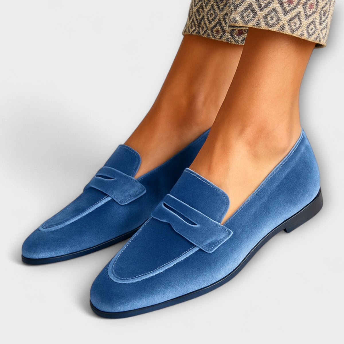 Louise™ | Mocassins en Velours Doux