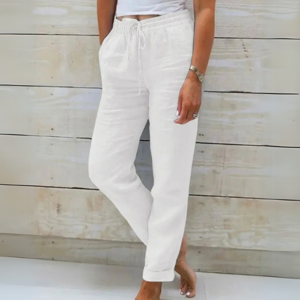 Pantalon d’été décontracté élégant femmes – léger, respirant, confortable