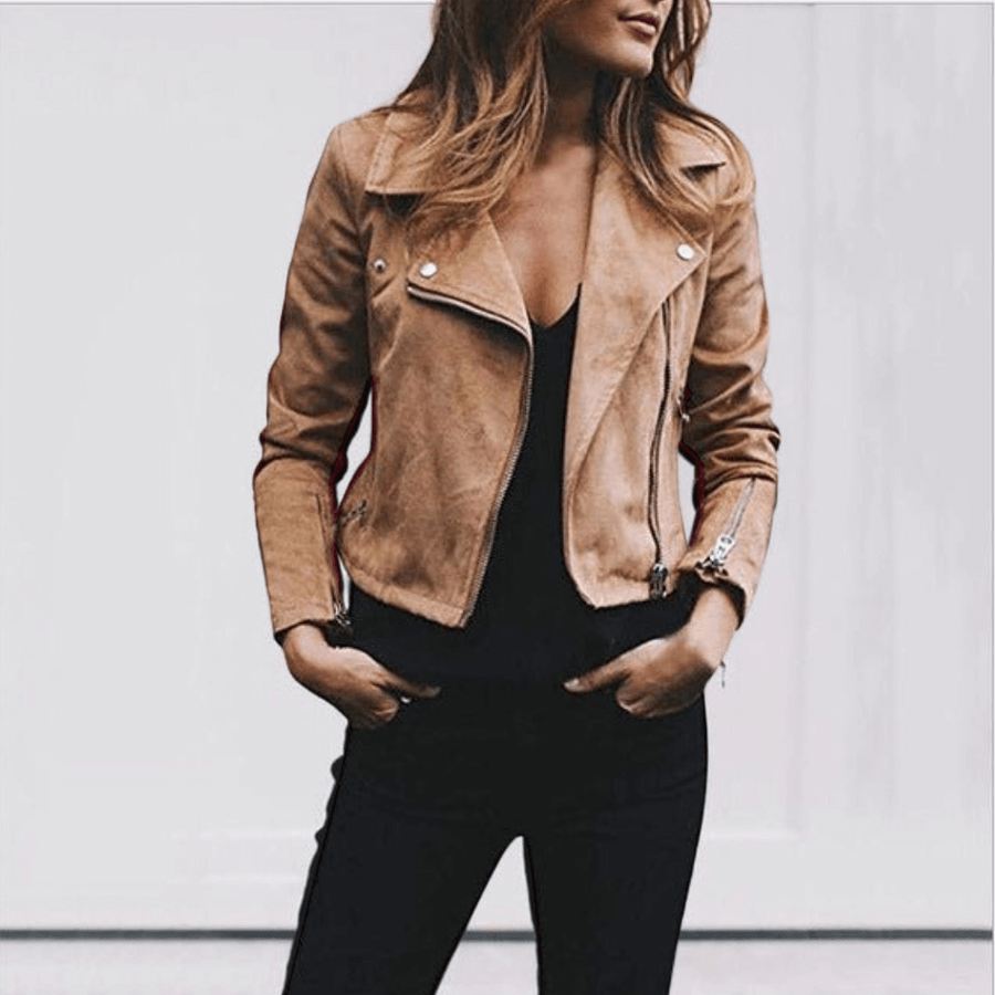 Coco - Veste en cuir femme