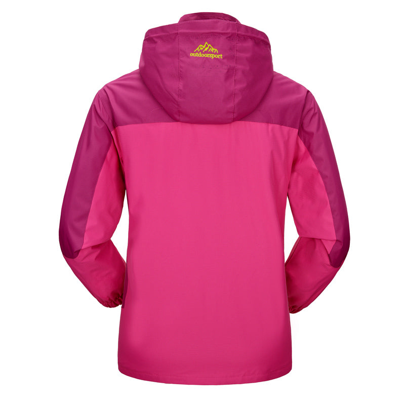 Nathalie - Veste Élégante Imperméable à Capuche