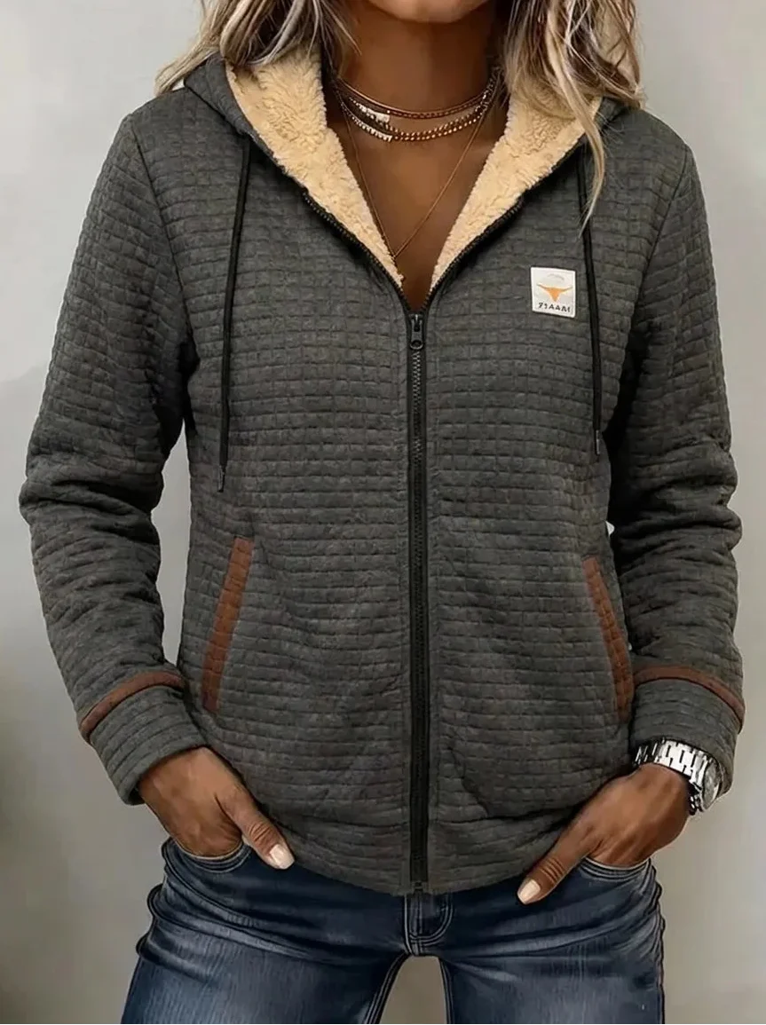 Chloé - Veste Chic Matelassée à Capuche