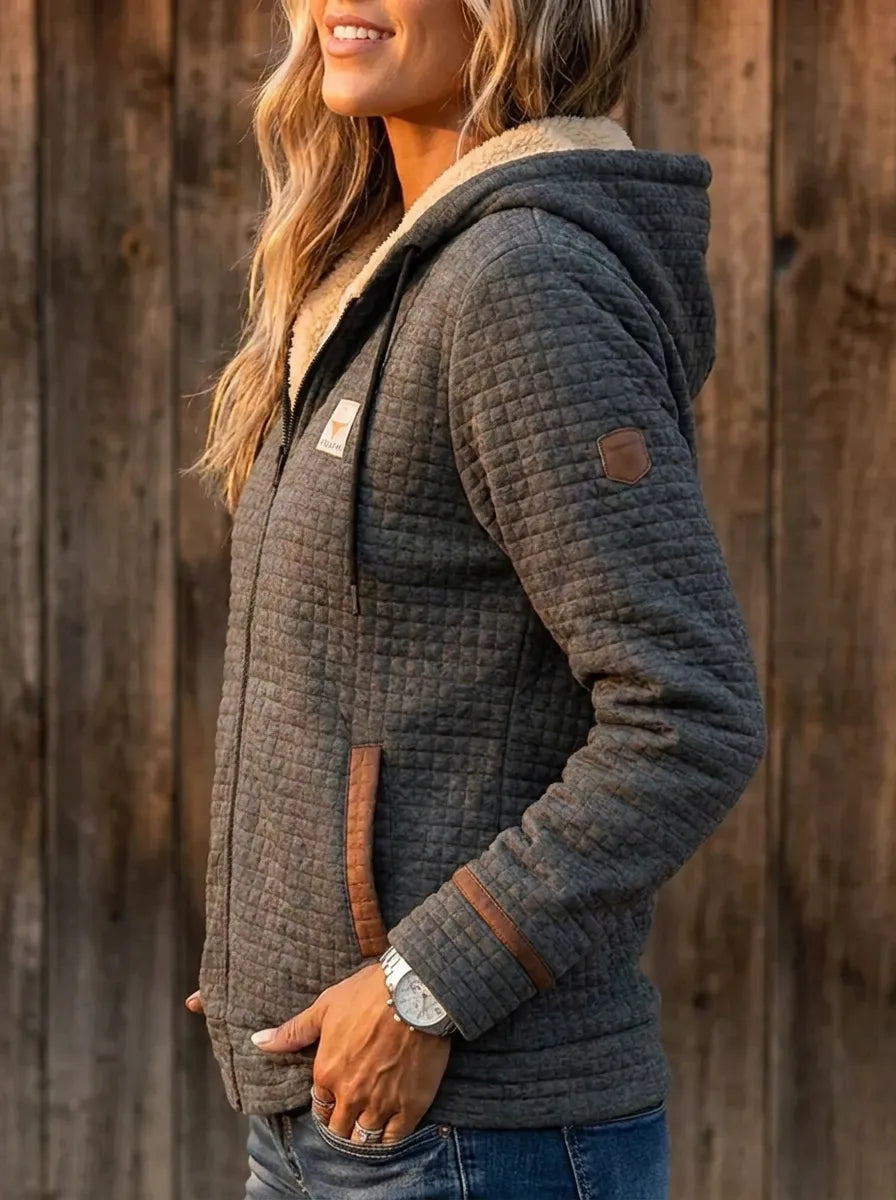 Chloé - Veste Chic Matelassée à Capuche