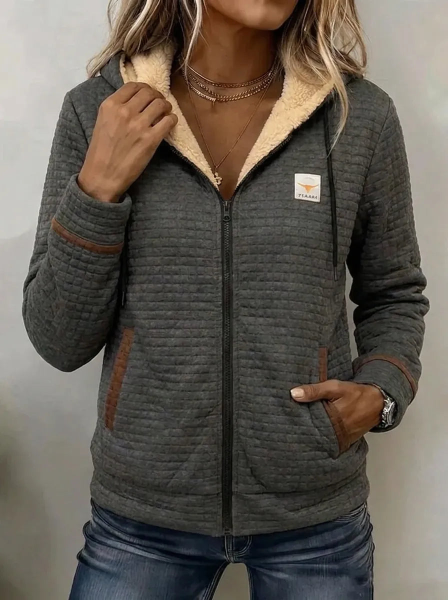 Chloé - Veste Chic Matelassée à Capuche