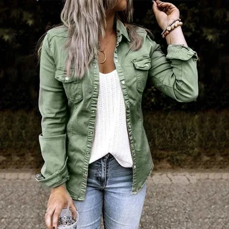 Maya - Veste femme jean